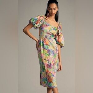 Anthropologie Plenty by Tracy
Reese Puff Sleeve Dress #P00